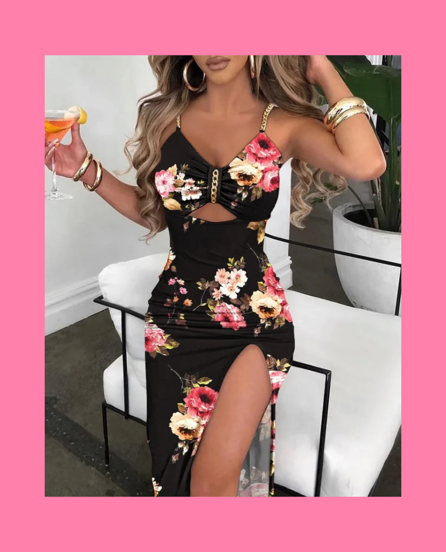 Day Drinking maxi dress