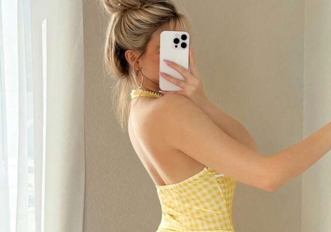 Honey Bee halter top