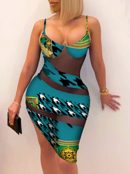 Demon time body con dress