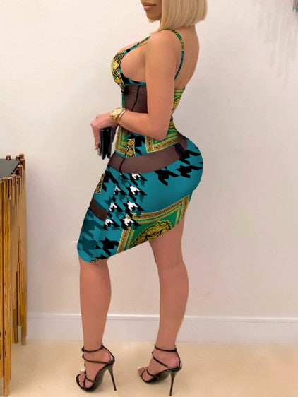 Demon time body con dress