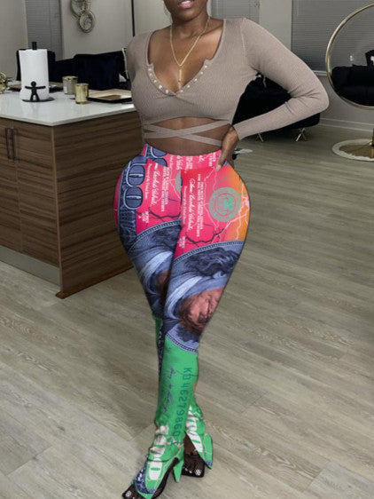 Show Me the Money leggings