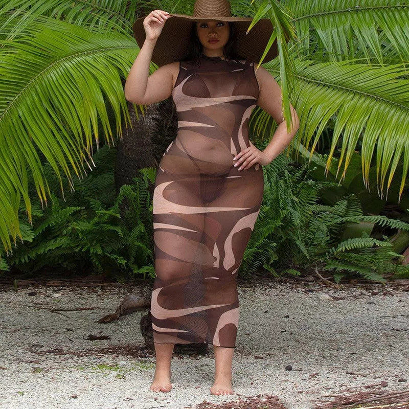 Goddess bikini cover up