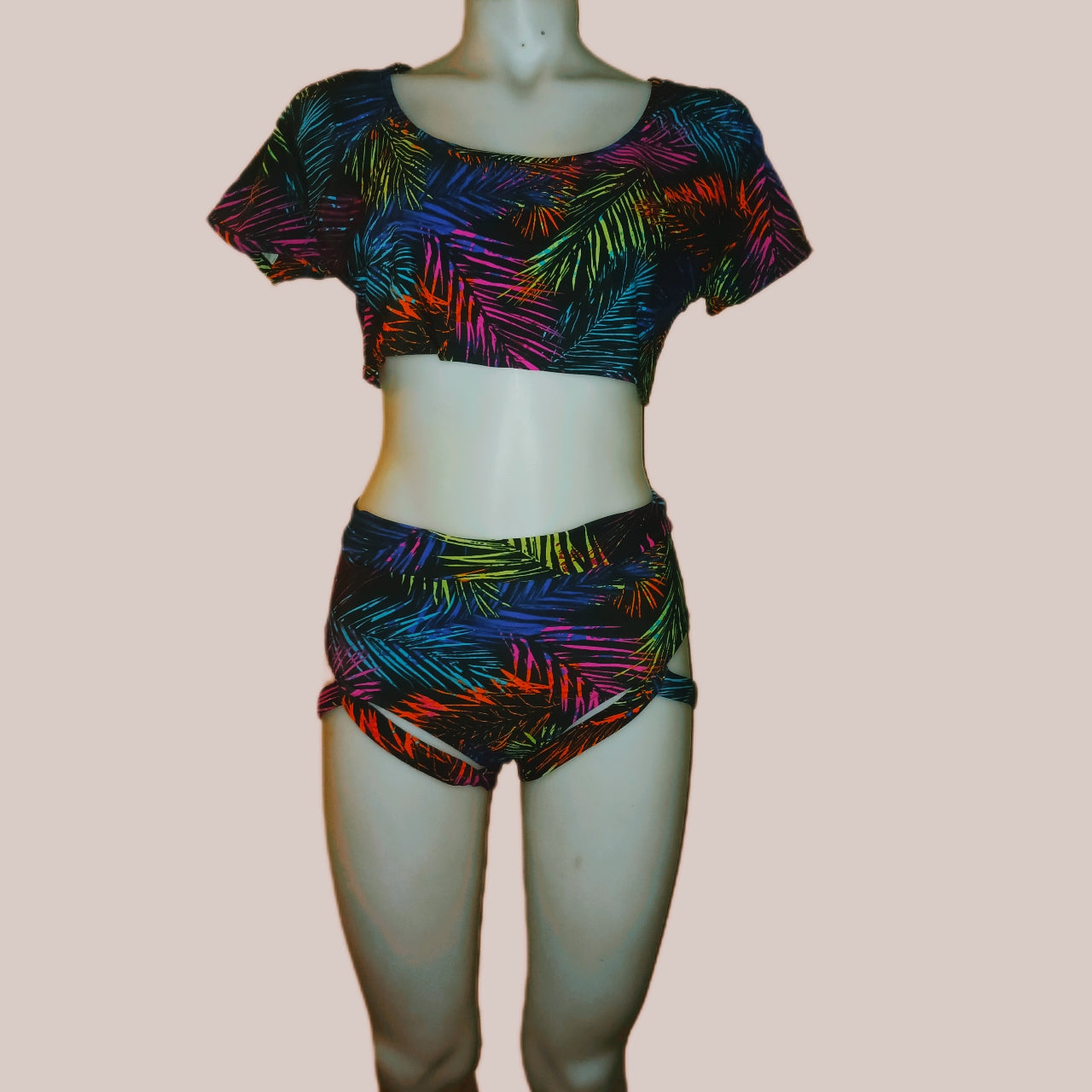 Wild one 2 piece shorts set