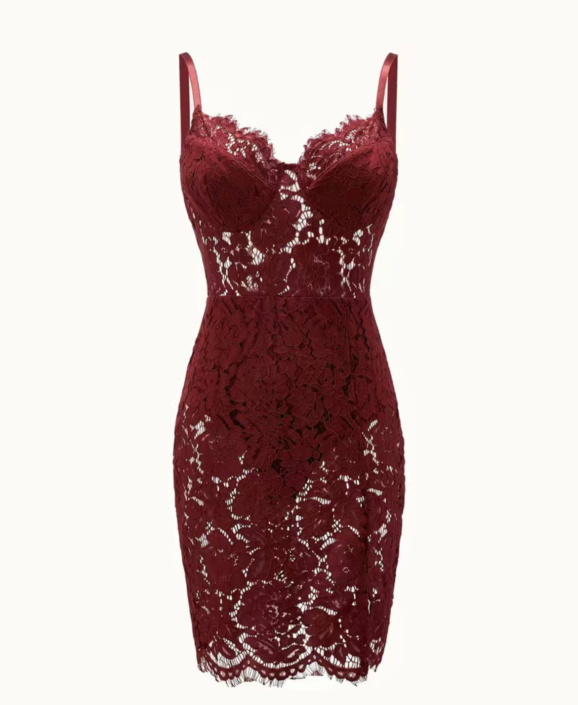 Let’s Meet for Drinks lace mini dress