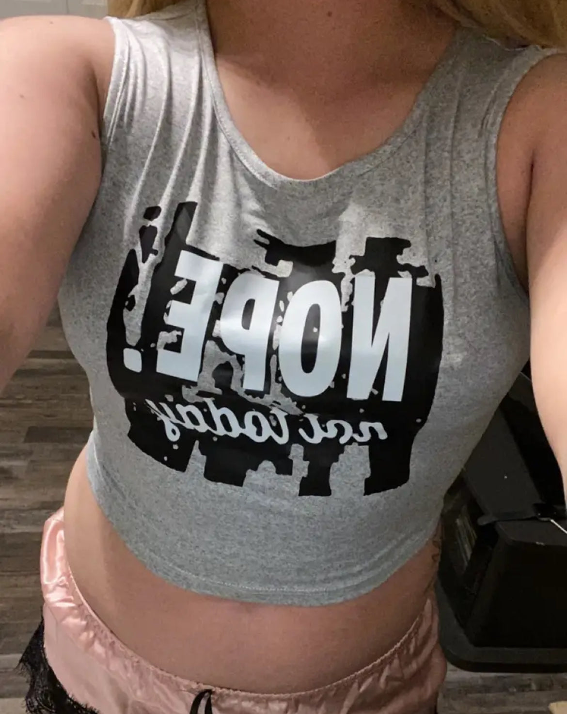 Statement crop tops