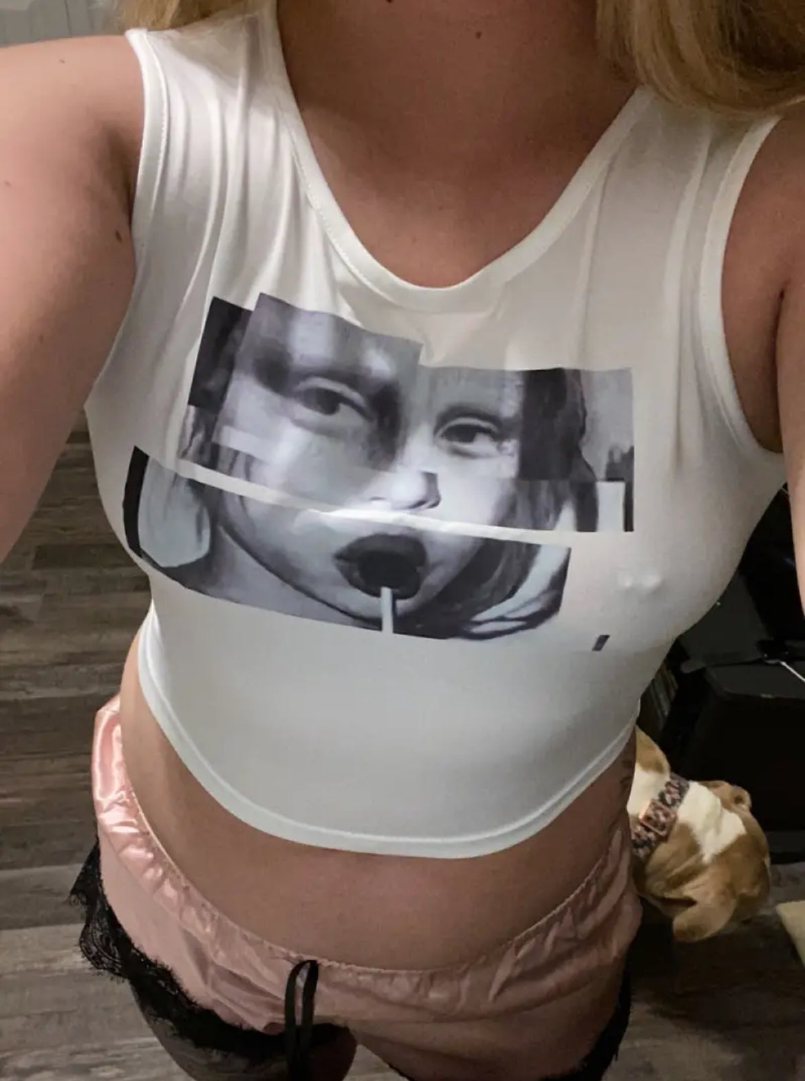 Statement crop tops