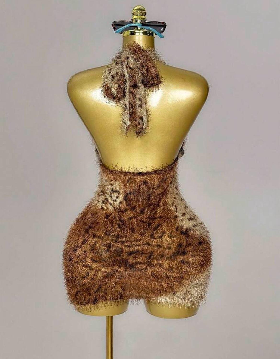 Fur Baby mini dress